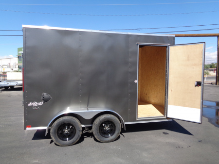 New 2026 Pace American 7x12 - Out Back DLX - V-Nose Tandem Axle 7k Cargo Trailer