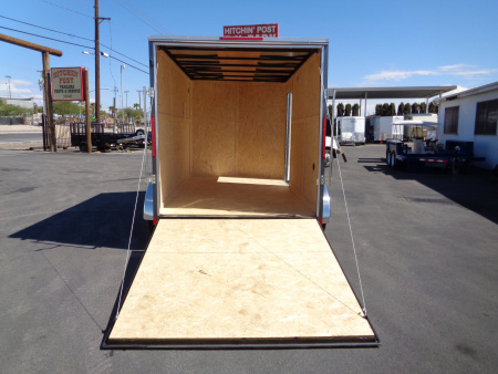 New 2026 Pace American 7x12 - Out Back DLX - V-Nose Tandem Axle 7k Cargo Trailer