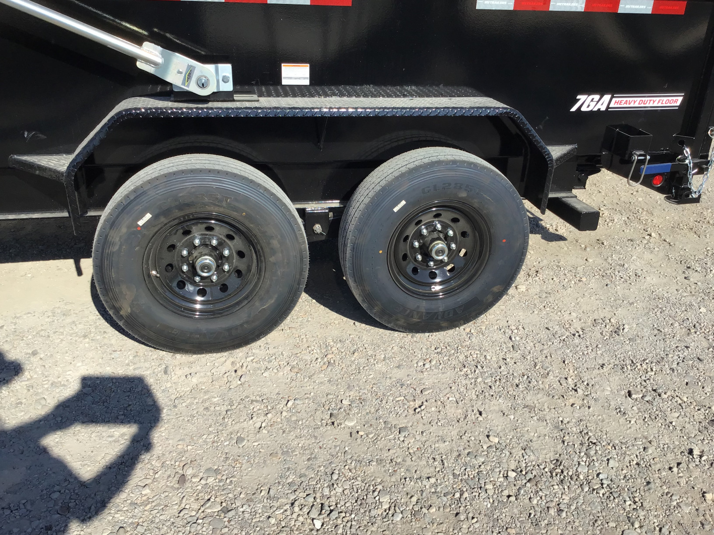 New 2026 PJ 83"x14' BP Tandem Axle Low Pro Telescopic Dump w/ 48" Sides – DT Voyager Package