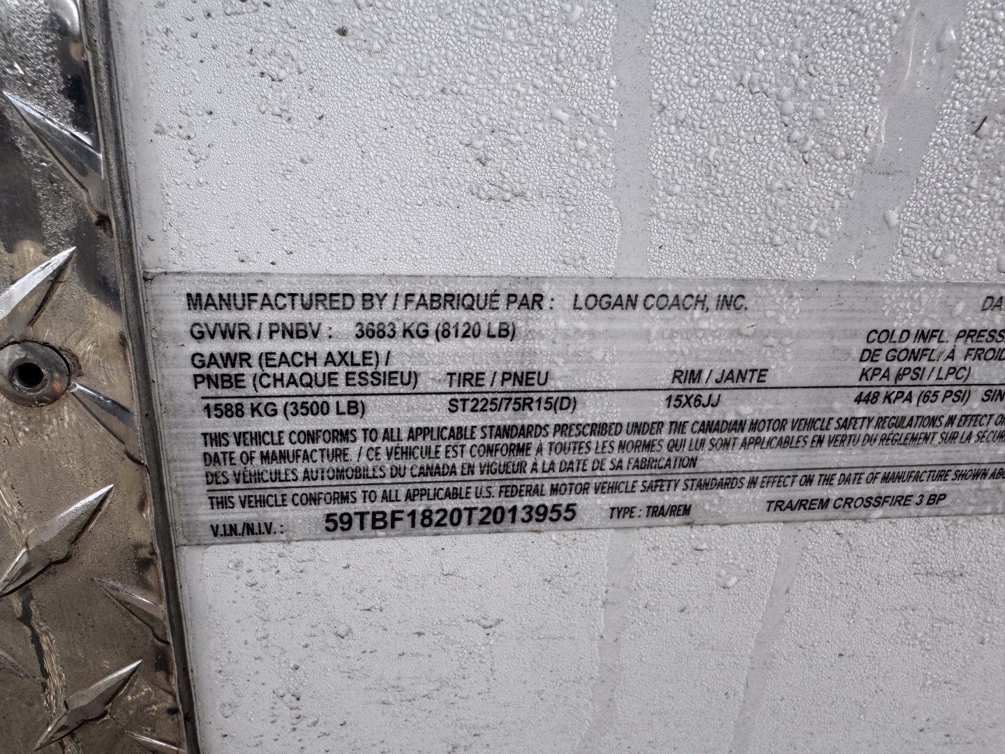 New 2026 Logan Coach 3H BP CROSSFIRE Horse Trailer