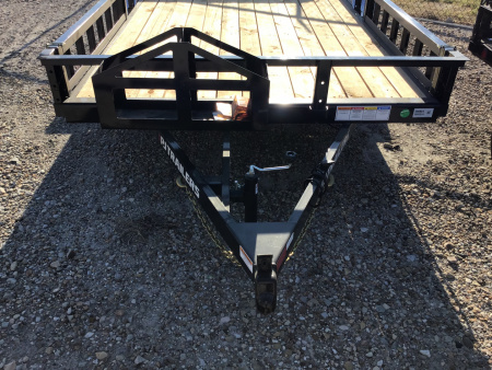 New 2026 PJ 77"x14' Single Axle Utility Trailer - U7