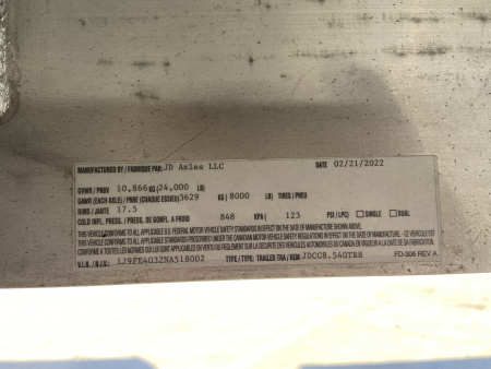 Used JDCC 2022 12FT Toter Home & 40FT 3 Car stacker