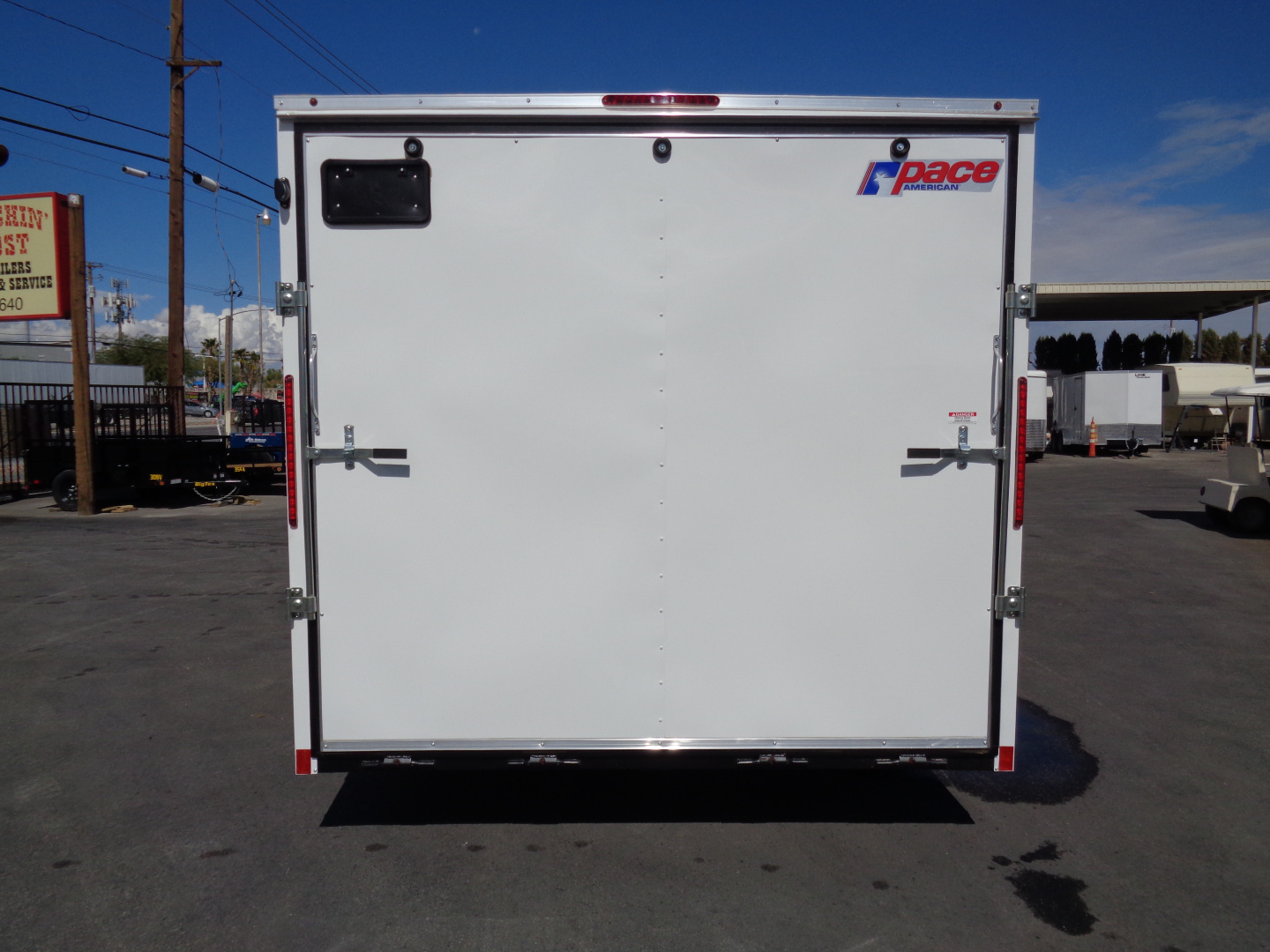 New 2026 Pace American * Out Back DLX * 8.5x16 Tandem Axle 7k Enclosed Car Hauler