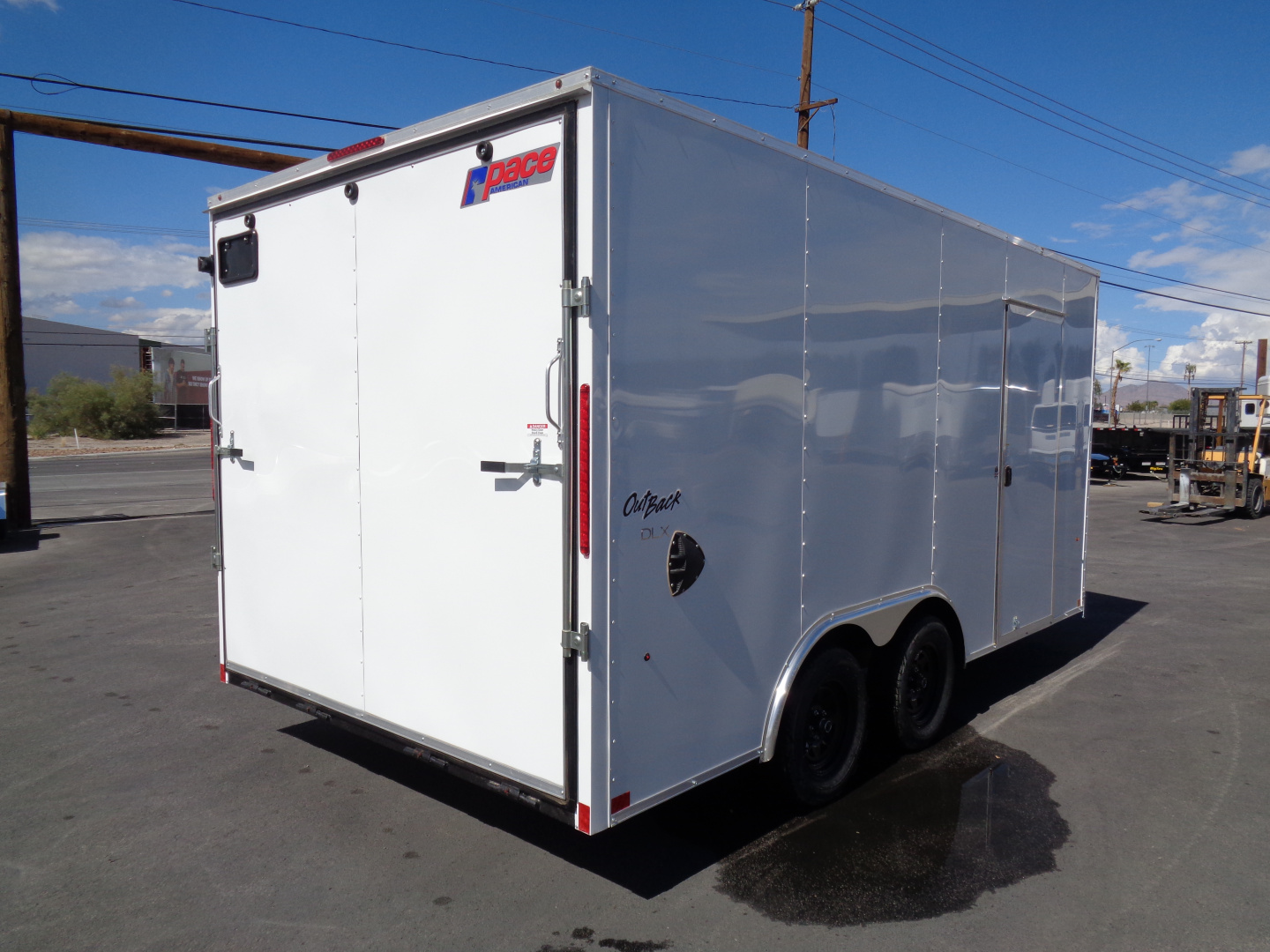 New 2026 Pace American * Out Back DLX * 8.5x16 Tandem Axle 7k Enclosed Car Hauler