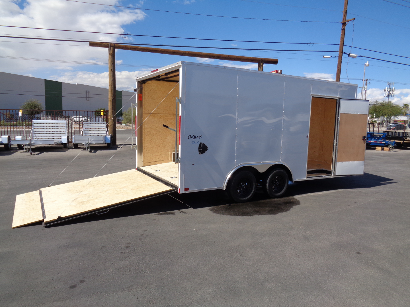 New 2026 Pace American * Out Back DLX * 8.5x16 Tandem Axle 7k Enclosed Car Hauler