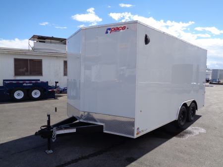 New 2026 Pace American * Out Back DLX * 8.5x16 Tandem Axle 7k Enclosed Car Hauler