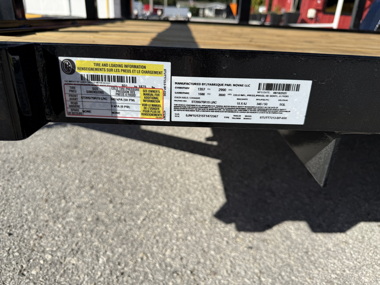 New 2026 Sure-Trac 6x12 Tube Top 3K Utility Trailer