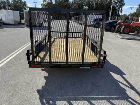 New 2026 Sure-Trac 6x12 Tube Top 3K Utility Trailer