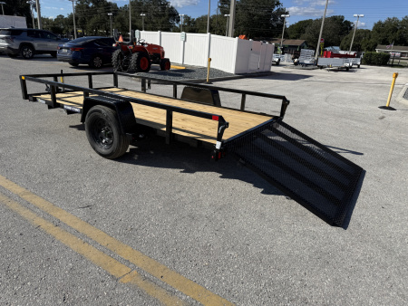 New 2026 Sure-Trac 6x12 Tube Top 3K Utility Trailer