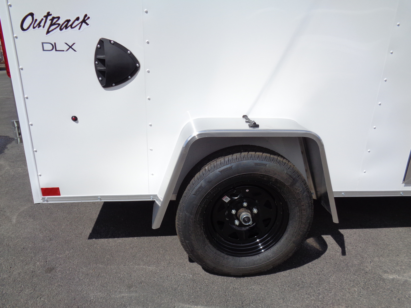 New 2026 Pace American 5x10 - Outback DLX - V-Nose Single Axle Cargo Trailer