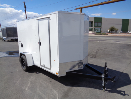 New 2026 Pace American 5x10 - Outback DLX - V-Nose Single Axle Cargo Trailer