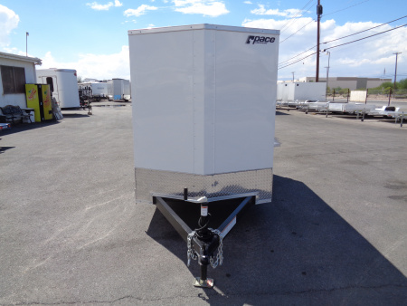 New 2026 Pace American 5x10 - Outback DLX - V-Nose Single Axle Cargo Trailer