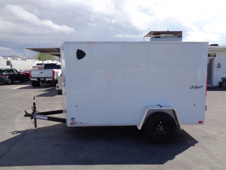 New 2026 Pace American 5x10 - Outback DLX - V-Nose Single Axle Cargo Trailer