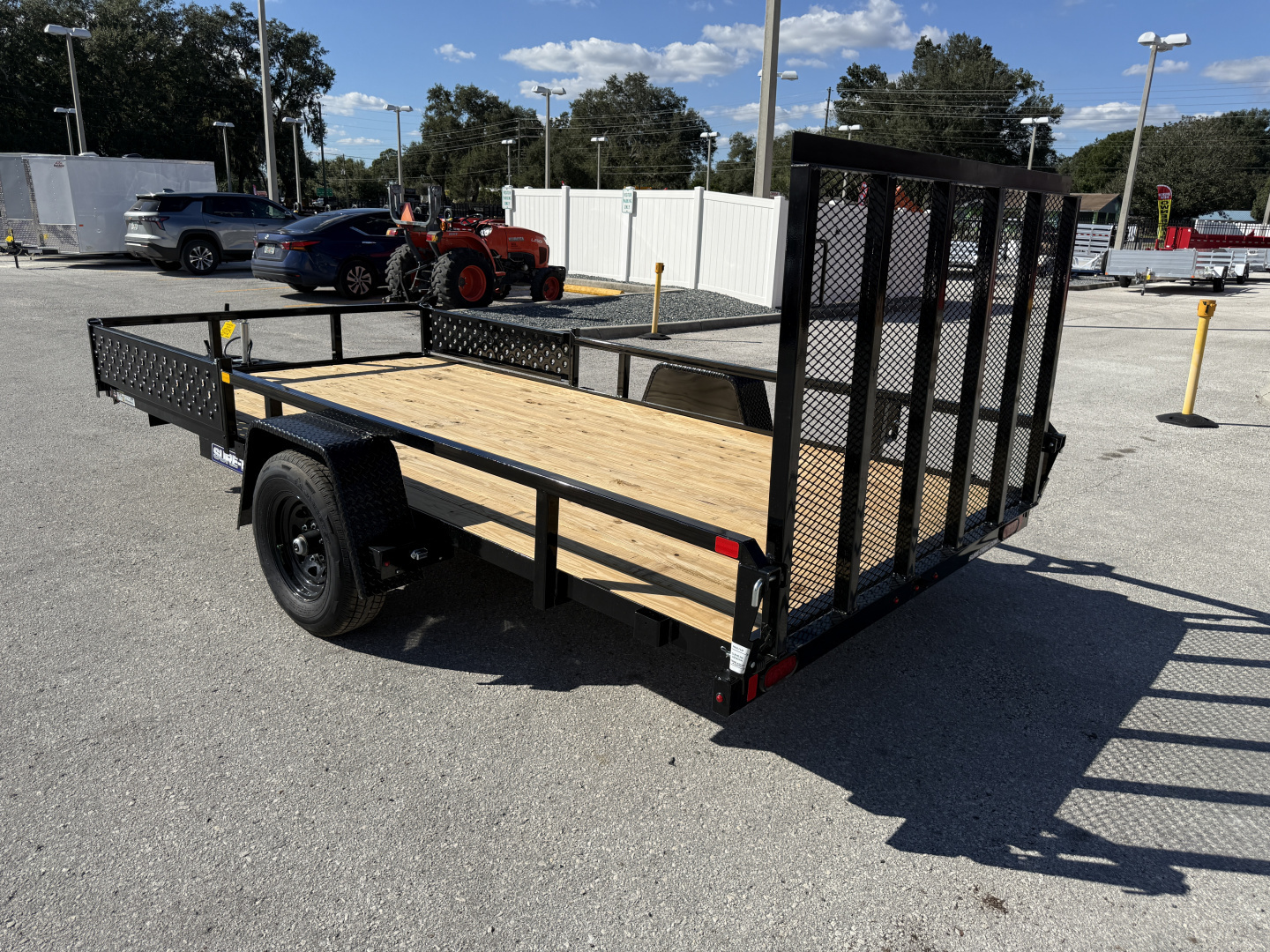 New 2026 Sure-Trac 7x14 ATV Tube Top 5K W/ Brakes Utility Trailer