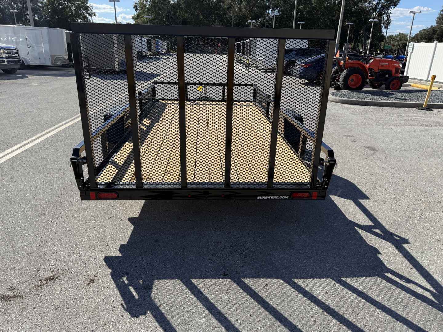 New 2026 Sure-Trac 7x14 ATV Tube Top 5K W/ Brakes Utility Trailer