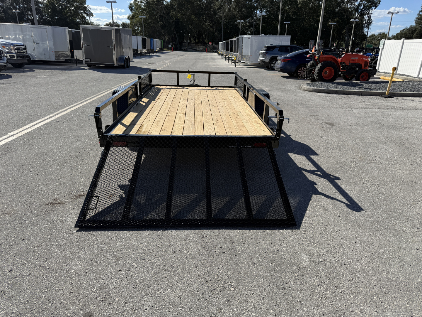 New 2026 Sure-Trac 7x14 ATV Tube Top 5K W/ Brakes Utility Trailer