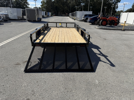 New 2026 Sure-Trac 7x14 ATV Tube Top 5K W/ Brakes Utility Trailer