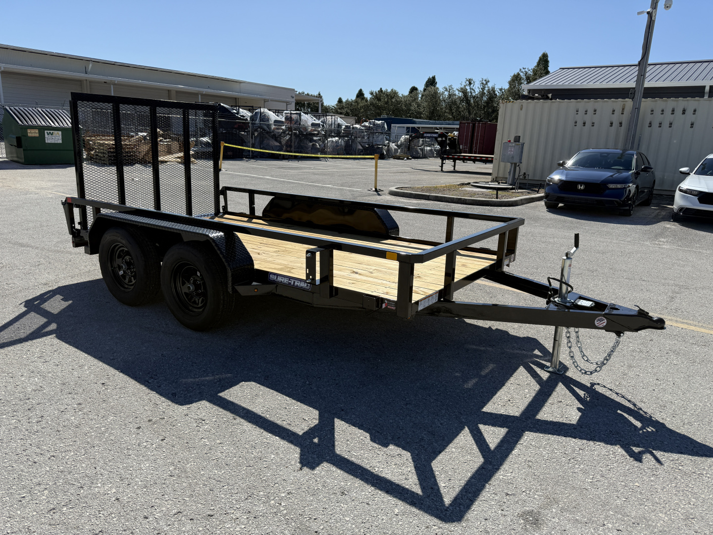 New 2026 Sure-Trac 6x12 Tube Top 7K Utility Trailer