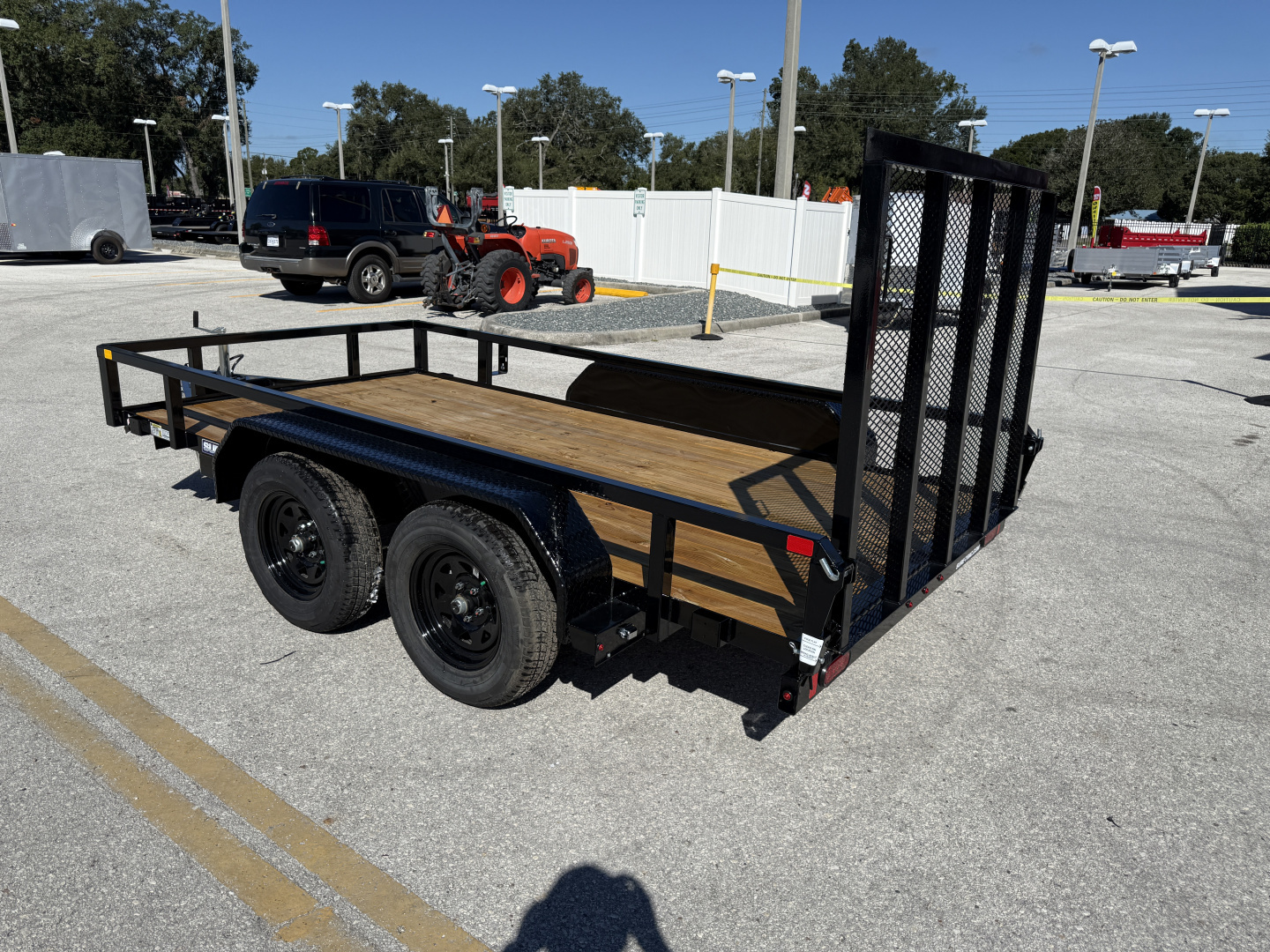 New 2026 Sure-Trac 6x12 Tube Top 7K Utility Trailer
