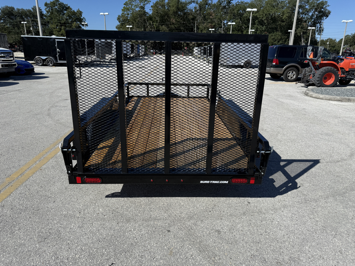 New 2026 Sure-Trac 6x12 Tube Top 7K Utility Trailer