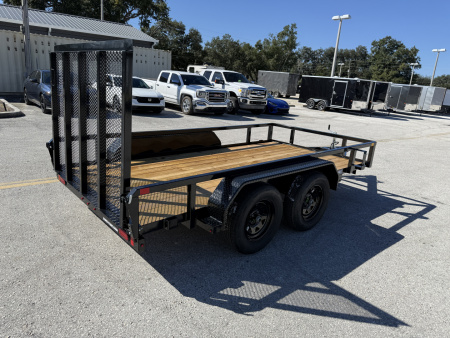 New 2026 Sure-Trac 6x12 Tube Top 7K Utility Trailer