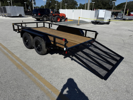 New 2026 Sure-Trac 6x12 Tube Top 7K Utility Trailer