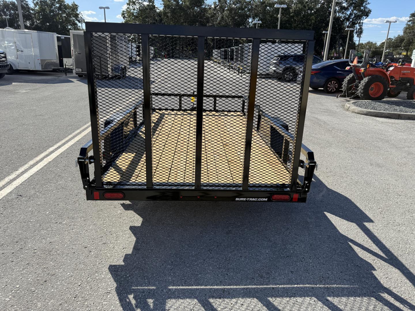 New 2026 Sure-Trac 6x12 Tube Top 3K Utility Trailer