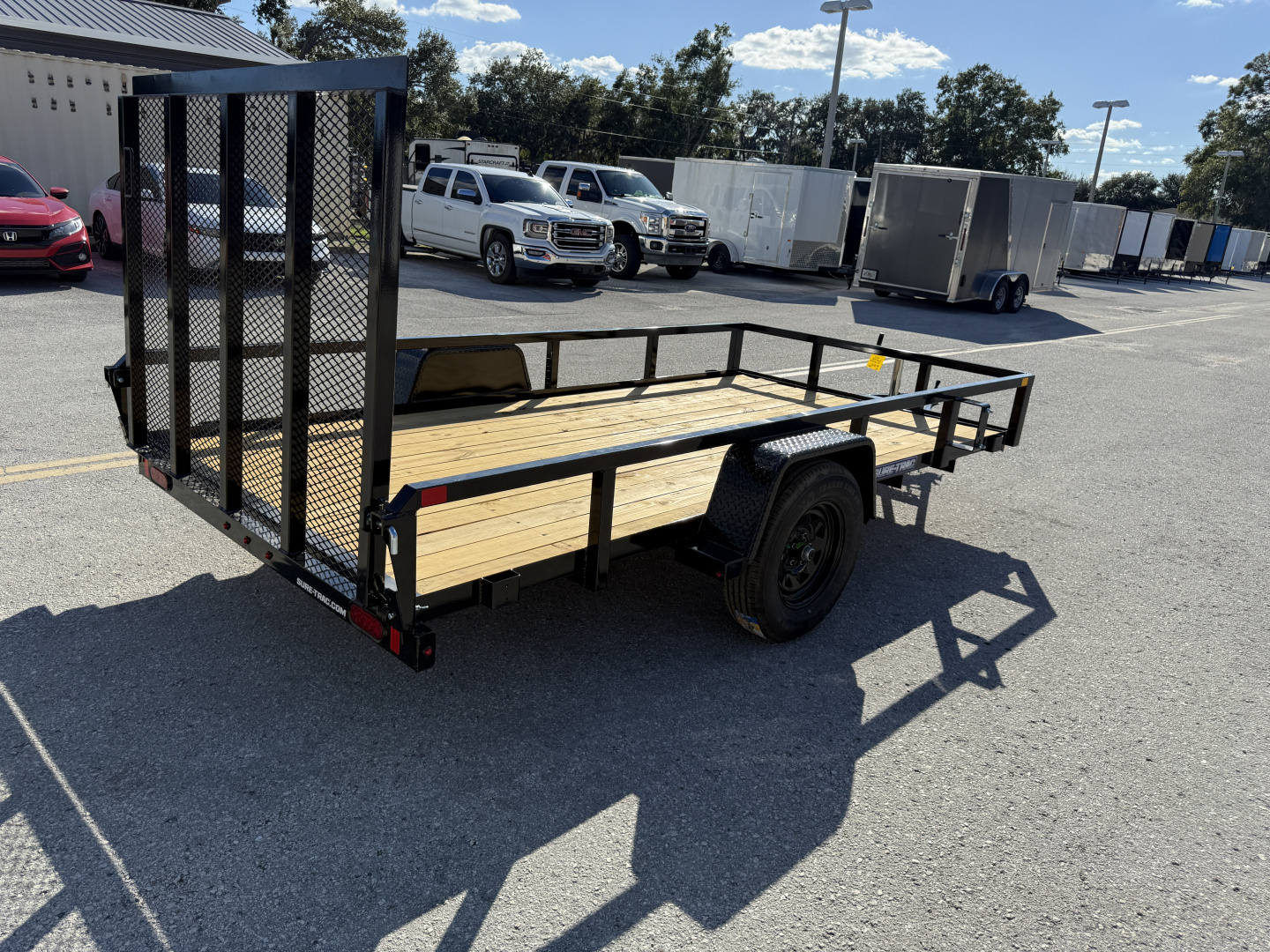 New 2026 Sure-Trac 6x12 Tube Top 3K Utility Trailer
