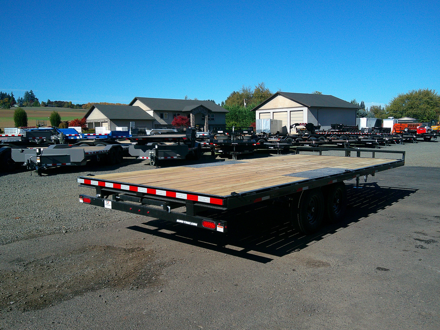 New 2026 Sure-Trac 8.5x20 Deckover Trailer