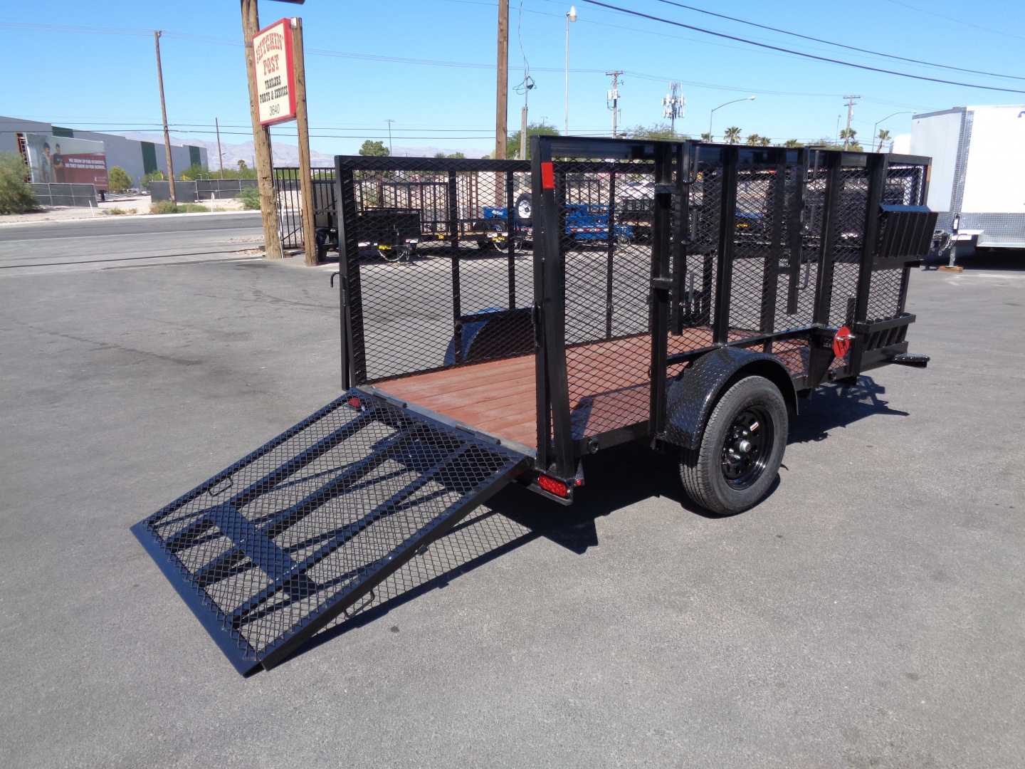 New 2026 Playcraft by Sun Country * SUSA 5X10 * Single Axle Landscape Trailer