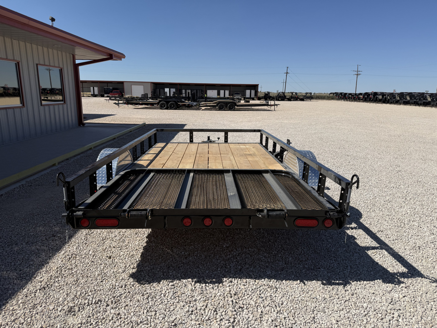 New 2026 PJ 77"x12' Single Axle Utility Trailer - U7