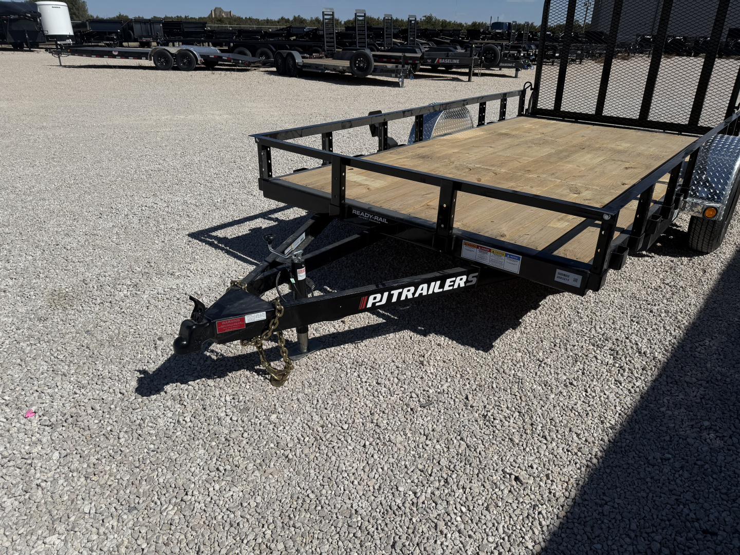 New 2026 PJ 77"x12' Single Axle Utility Trailer - U7
