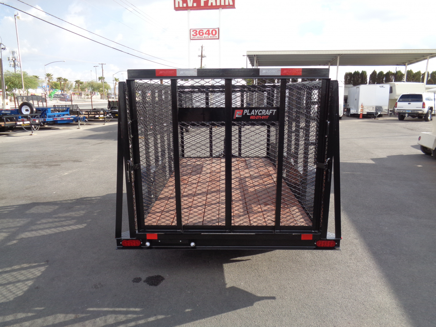 New 2026 Playcraft by Sun Country * SUSA 5X10 * Single Axle Landscape Trailer