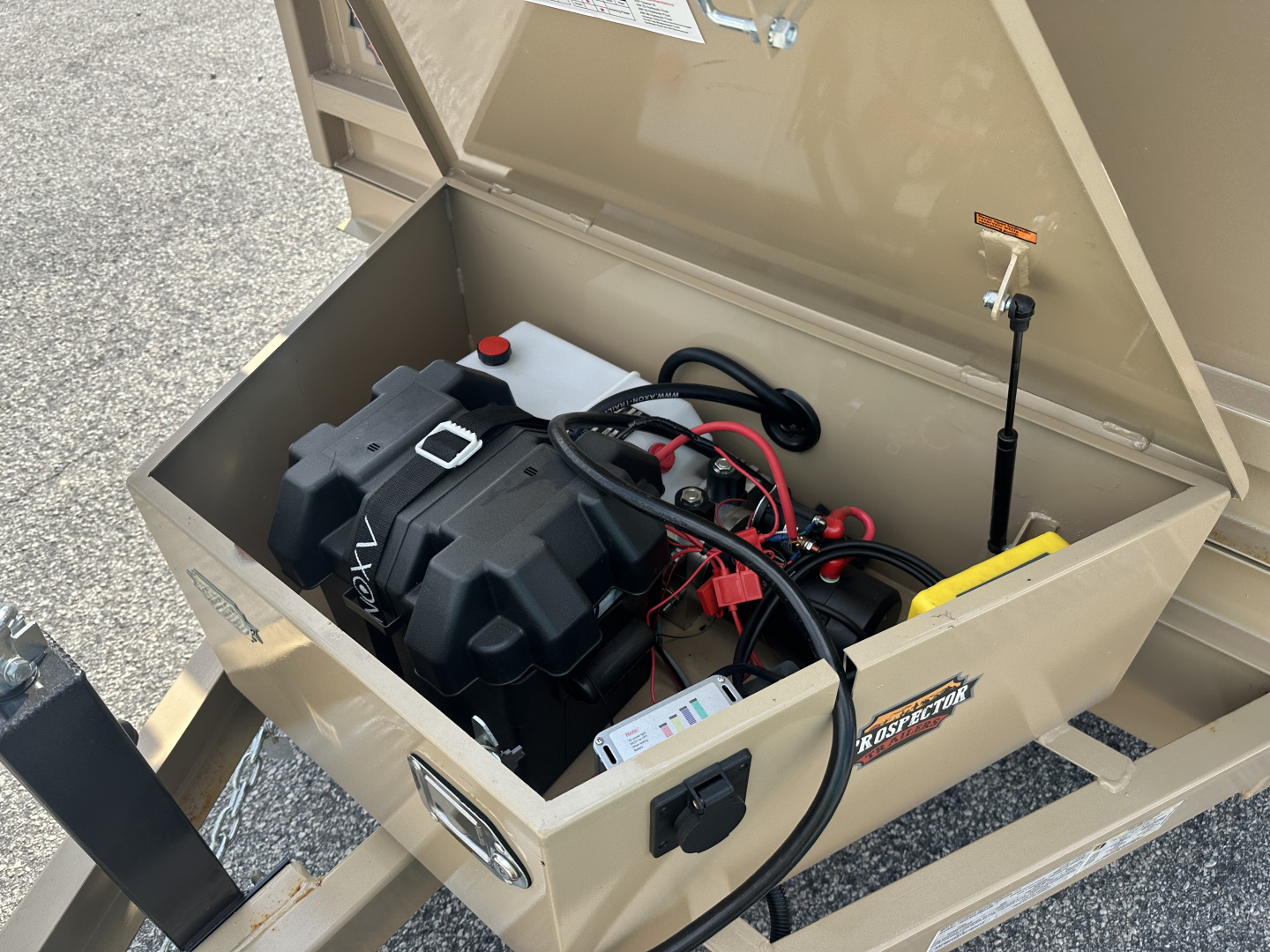 New 2026 PROSPECTOR 10K 6X12 DUMP TRAILER WITH 2' WALLS WITH ALUMINUM RAMPS