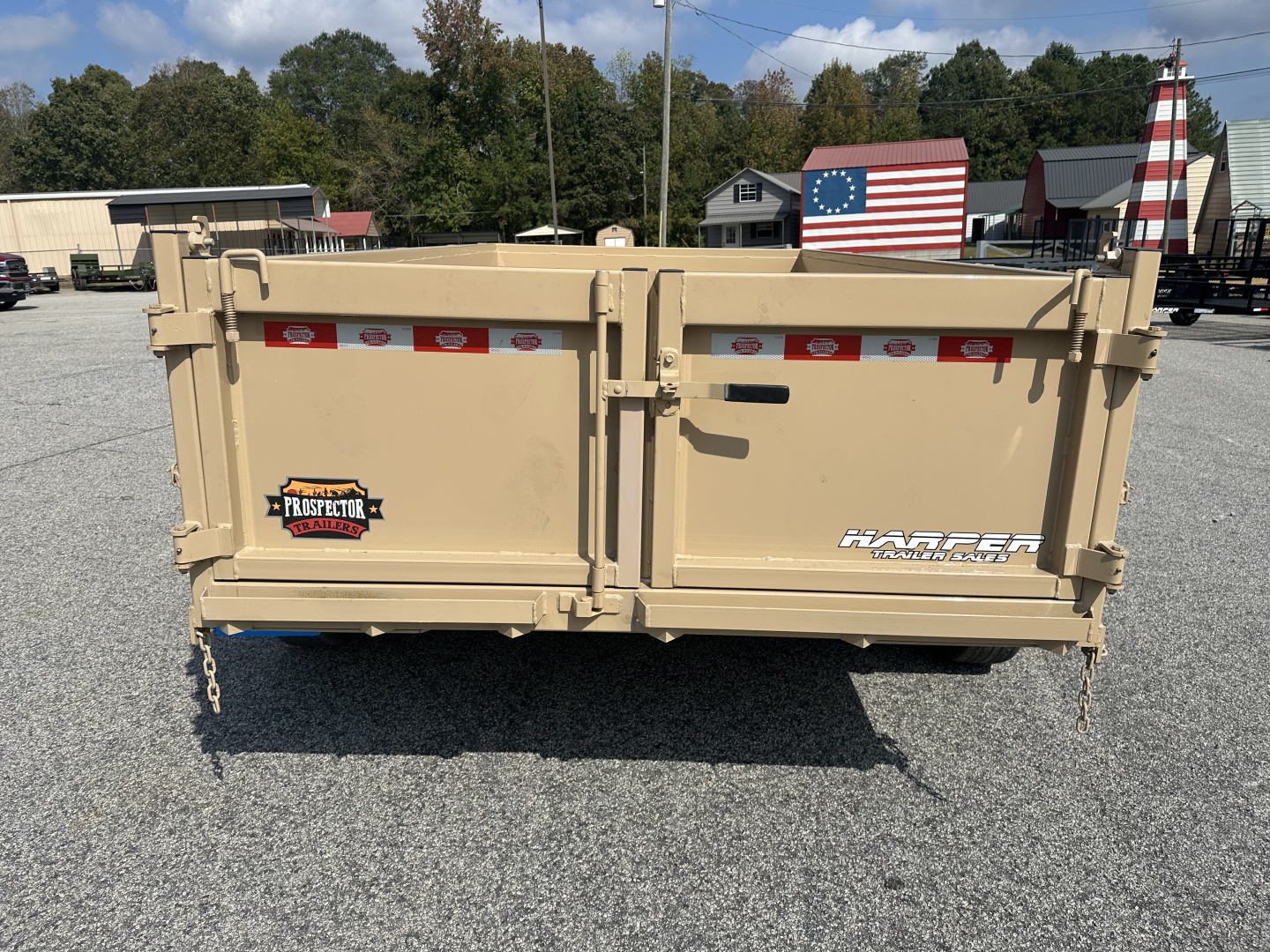 New 2026 PROSPECTOR 10K 6X12 DUMP TRAILER WITH 2' WALLS WITH ALUMINUM RAMPS