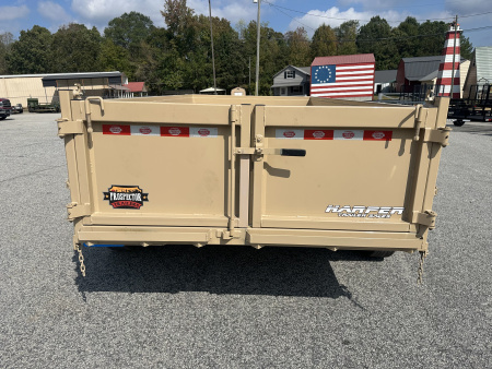 New 2026 PROSPECTOR 10K 6X12 DUMP TRAILER WITH 2' WALLS WITH ALUMINUM RAMPS