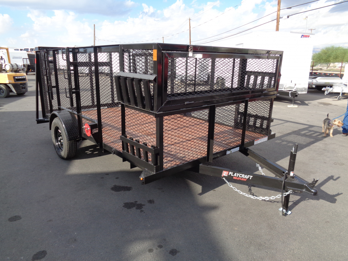 New 2026 Playcraft by Sun Country - 7x12 - Single Axle Landscape Trailer