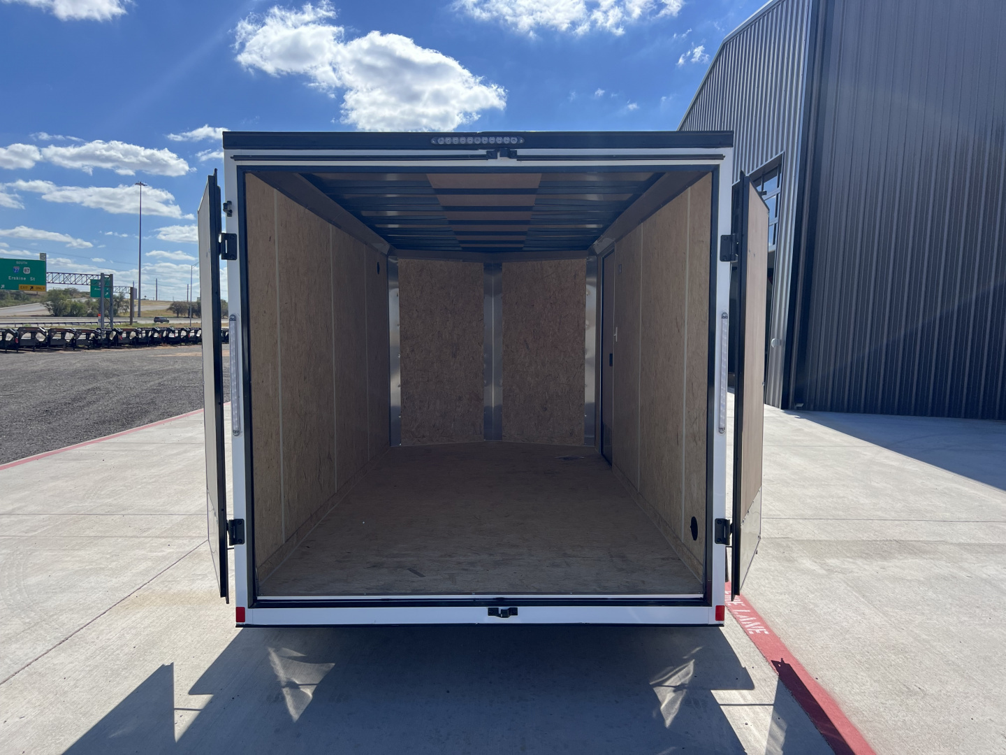 New 2026 Compass 7'x14' Enclosed Cargo Trailer - Indigo DLX