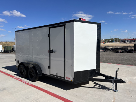 New 2026 Compass 7'x14' Enclosed Cargo Trailer - Indigo DLX