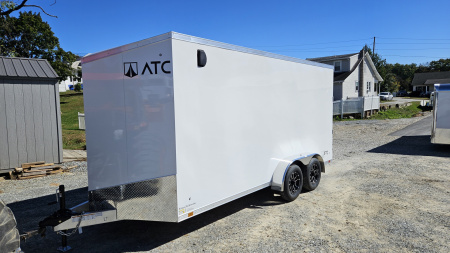 New 2026 ATC STO400 7X16TA Cargo / Enclosed Trailer