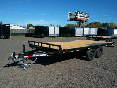 New 2026 Sure-Trac 8.5x16 Deckover Trailer