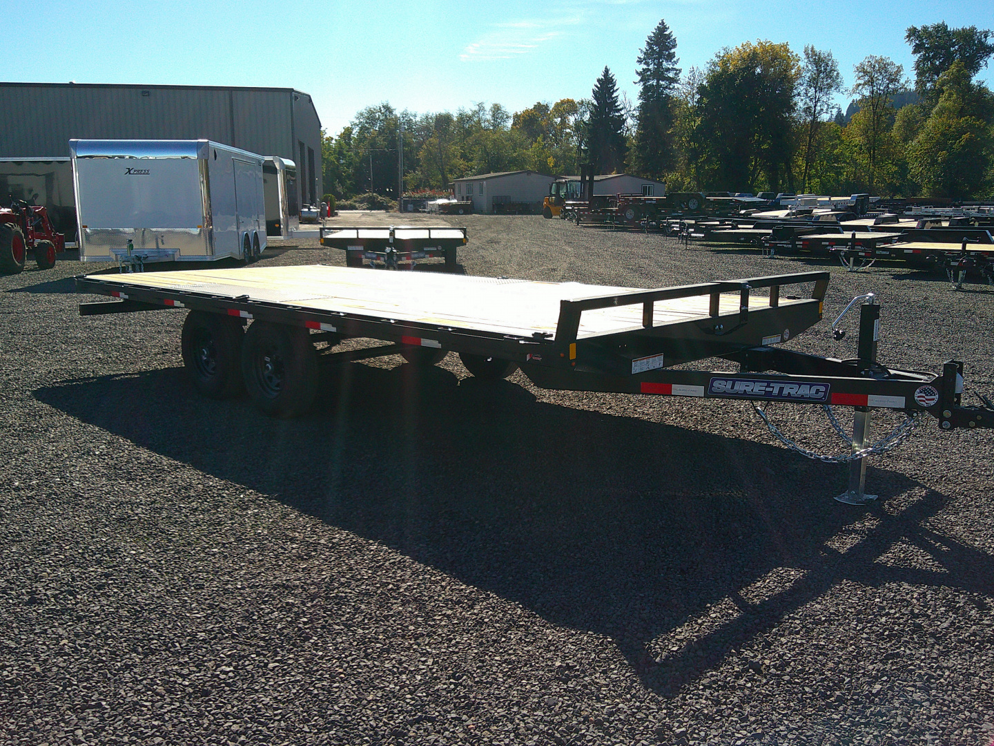 New 2026 Sure-Trac 8.5x18 Deckover Trailer