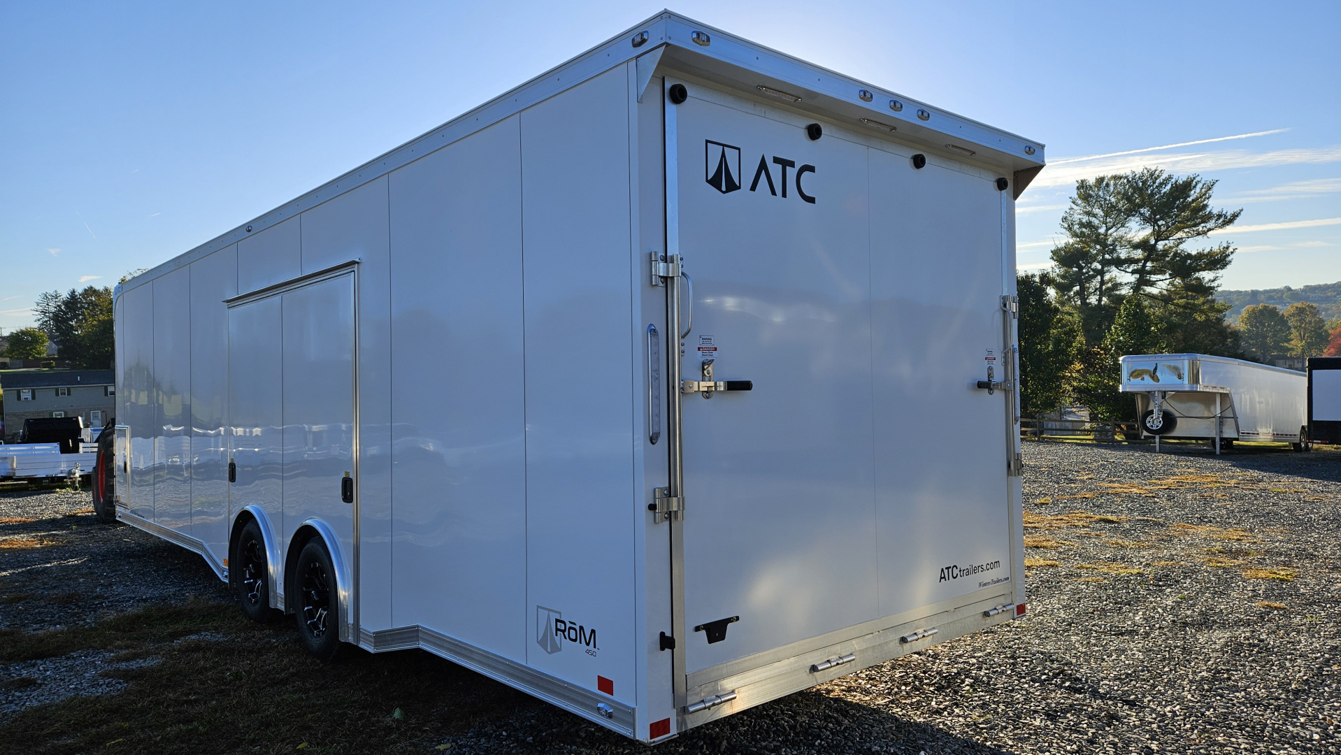 New 2026 ATC ROM450 8.5X28TA Car / Racing Trailer