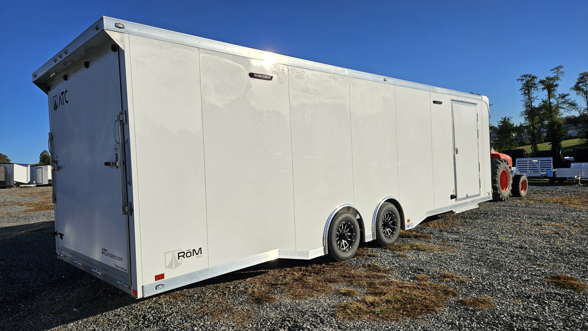 New 2026 ATC ROM450 8.5X28TA Car / Racing Trailer