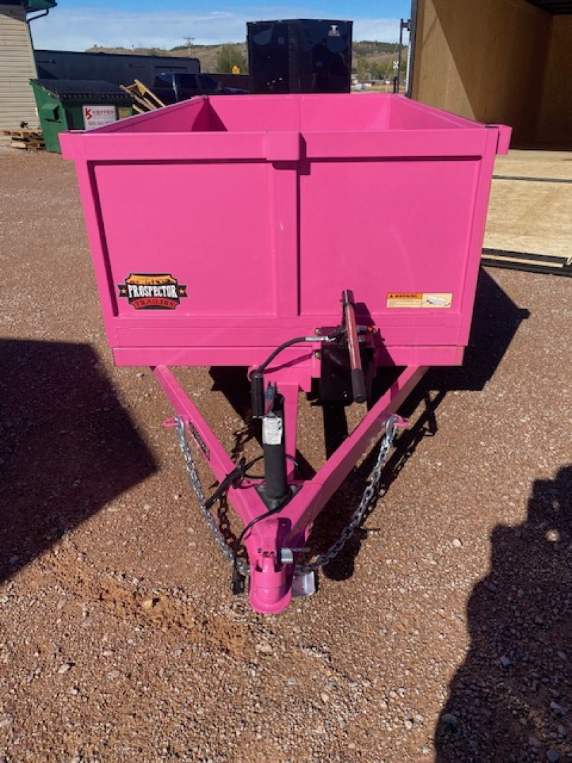 New 2026 Prospector 4X8 DUMP TRAILER Dump Trailer