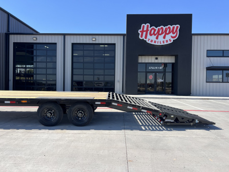 New 2026 PJ 102”x25’ Quest Gooseneck Flatbed w/ Singles – LQ