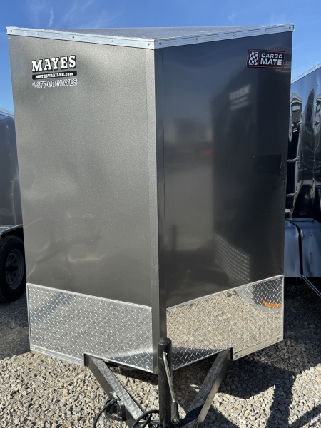 New 2026 CARGO MATE ENCLOSED EHECO510SA-24 5X10 SA RAMP DOOR (GVW:2990) CHARCOAL