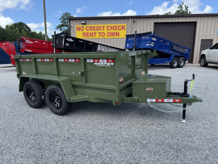 New 2026 PROSPECTOR LIGHT DUTY 5X10 7K TANDEM AXLE DUMP TRAILER WITH 2' WALLS