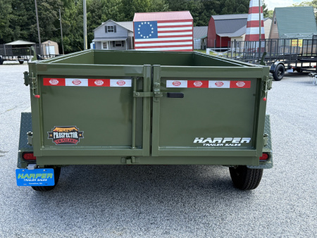 New 2026 PROSPECTOR LIGHT DUTY 5X10 7K TANDEM AXLE DUMP TRAILER WITH 2' WALLS