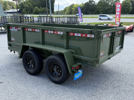 New 2026 PROSPECTOR LIGHT DUTY 5X10 7K TANDEM AXLE DUMP TRAILER WITH 2' WALLS